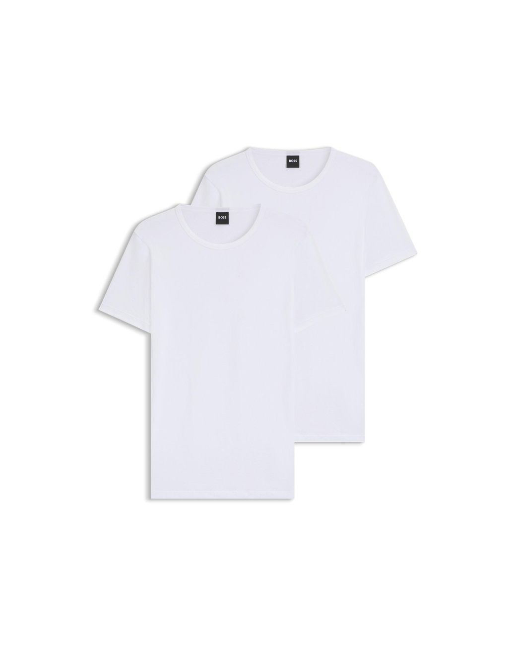 Boss White Two-Pack Of Underwear T-Shirts for men
