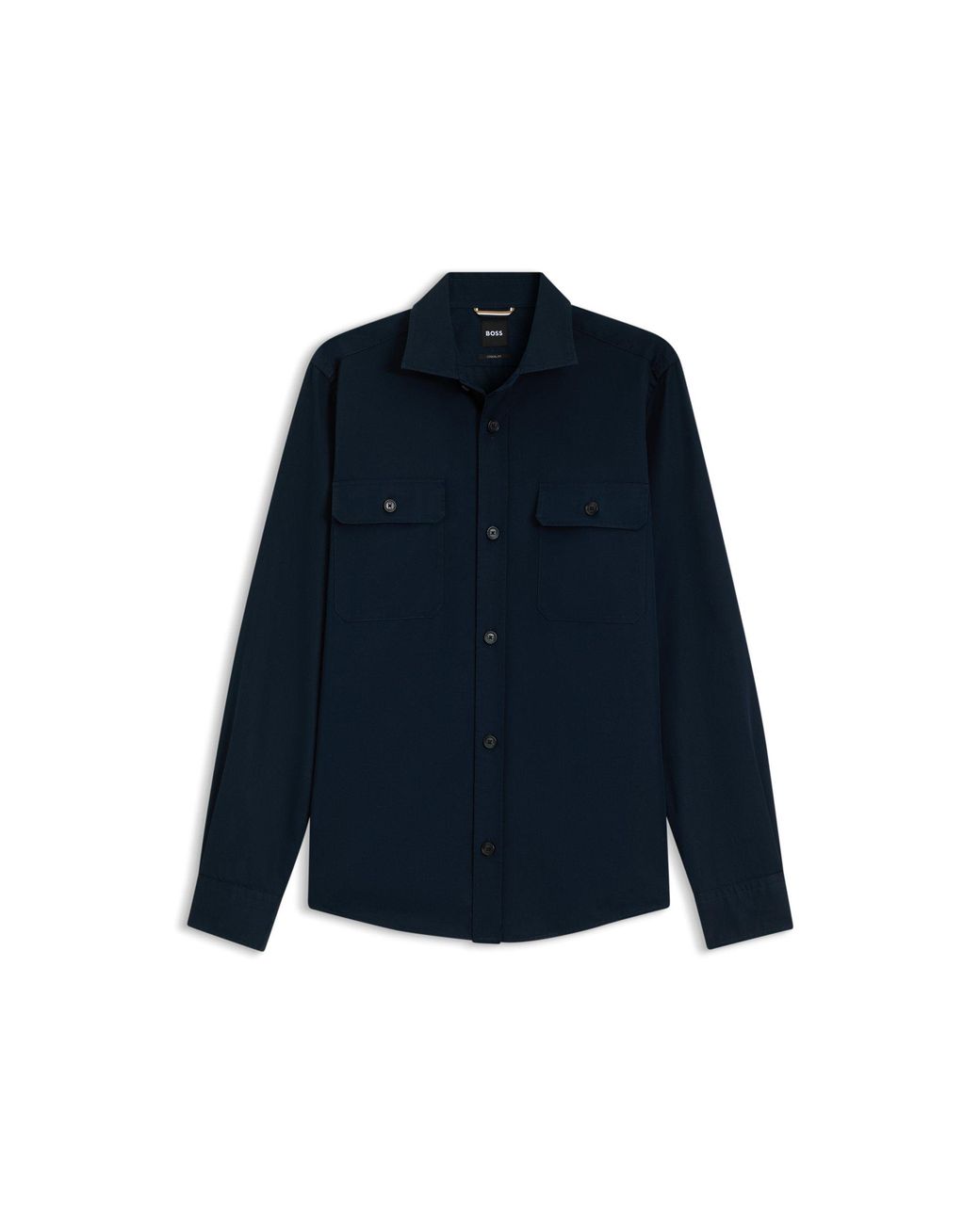 Boss Blue Heritage Casual-Fit Shirt for men