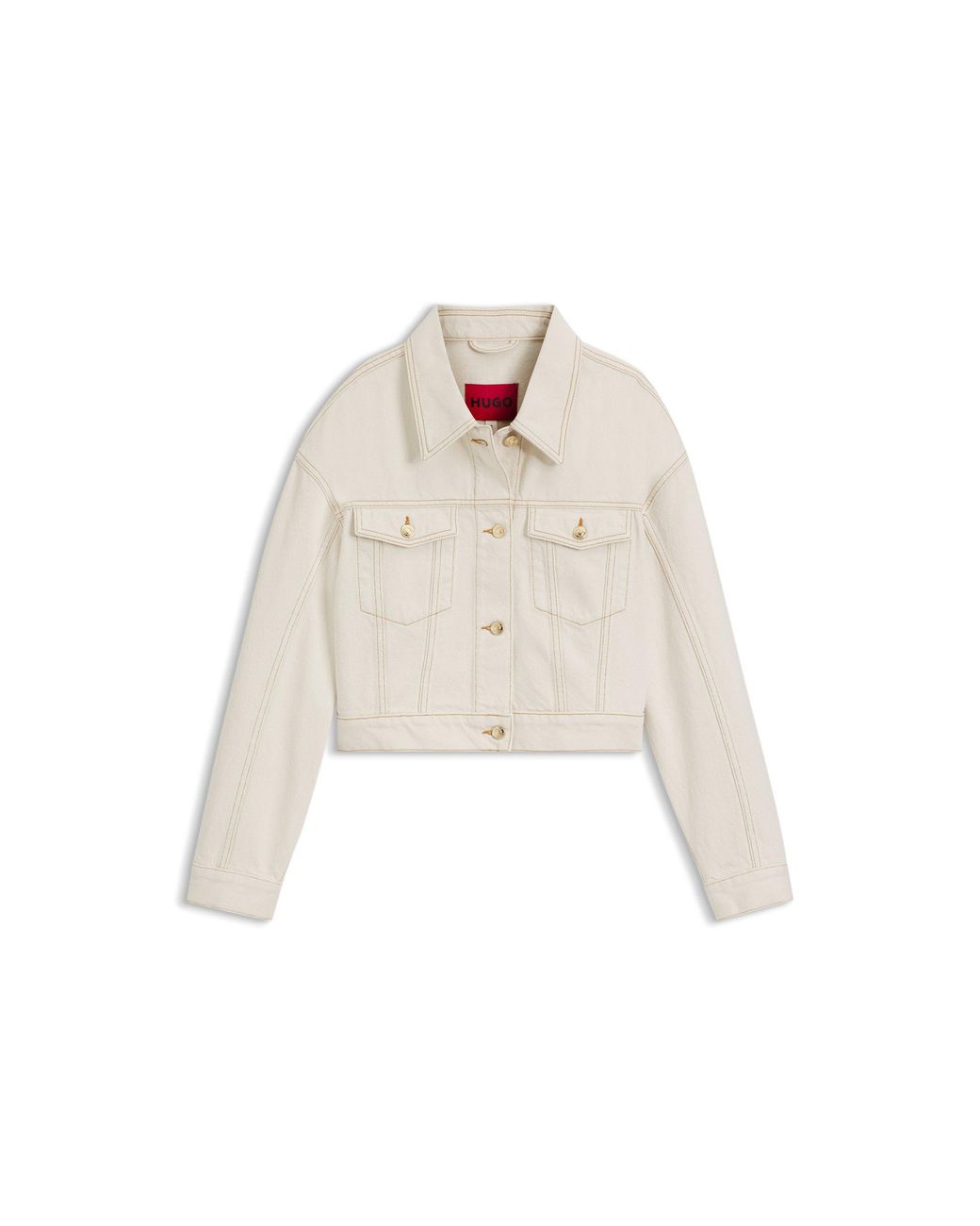 HUGO Natural Relaxed-Fit Jacket