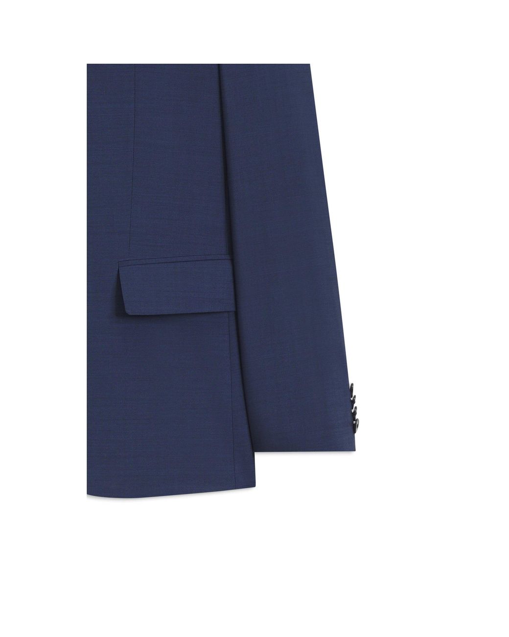 HUGO Blue Three-Piece Slim-Fit Suit for men