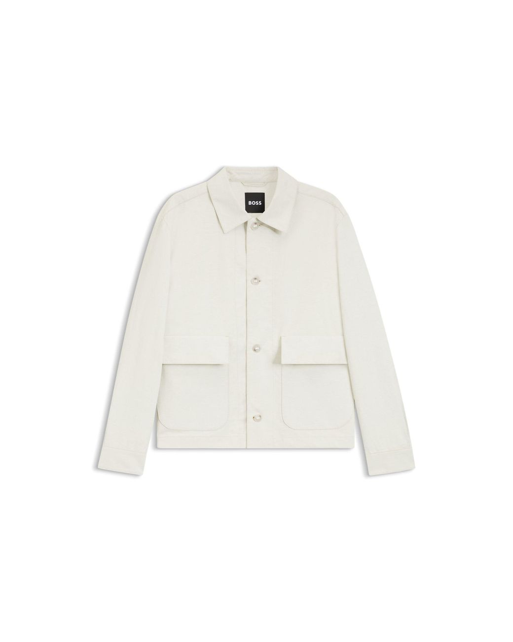 Boss Natural Relaxed-Fit Jacket for men