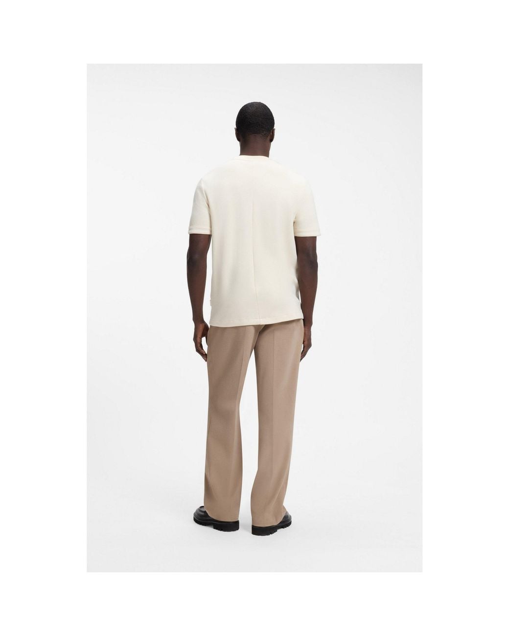 Boss Natural T-Shirt Crafted for men