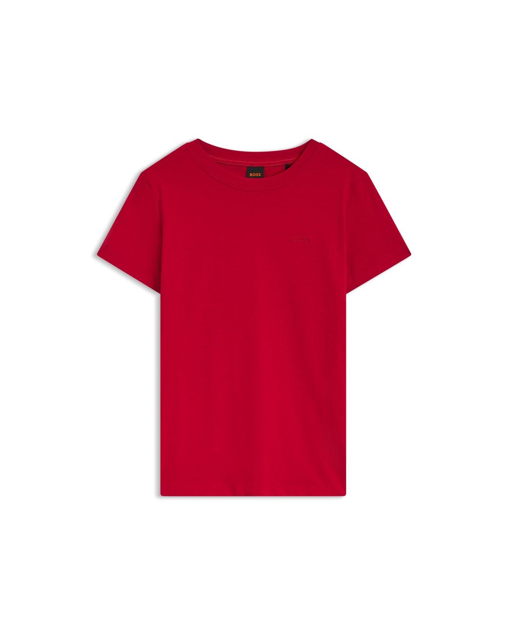 Boss Red Cotton T-Shirt