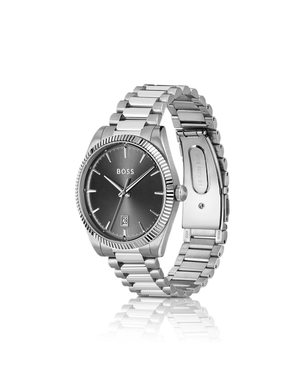Boss Metallic Cheswick Stainless-Steel Watch for men