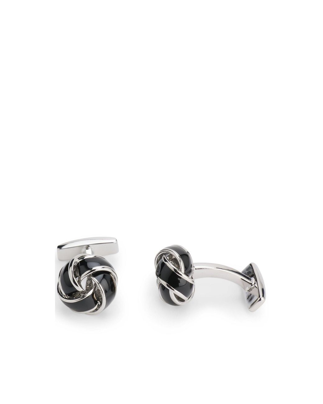 Boss White Brass Cufflinks for men