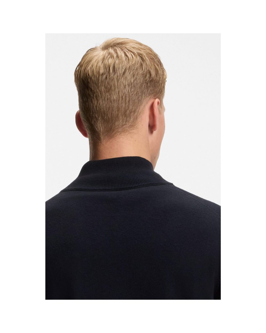 Boss Blue Knitted Jacket for men