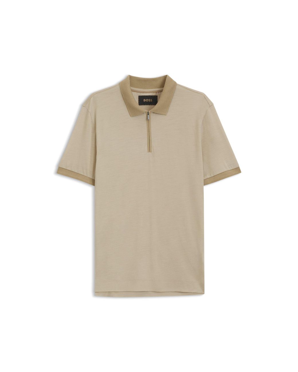 Boss Natural Regular-Fit Polo Shirt for men