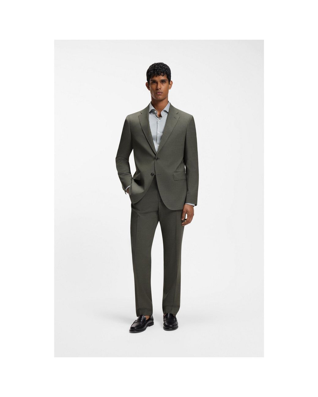 Boss Green Two-Piece Regular-Fit Suit for men