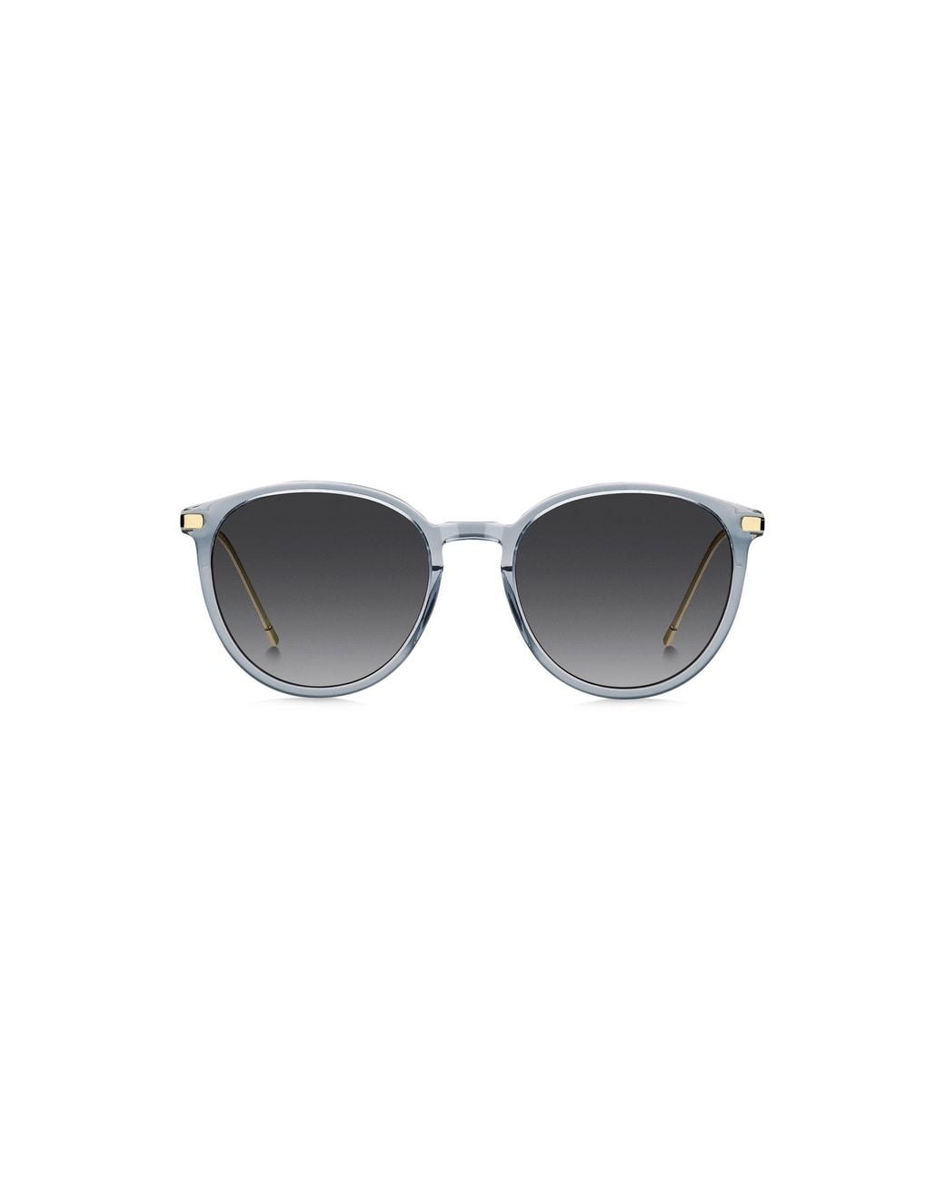 Boss Blue Sunglasses With-Tone Temples