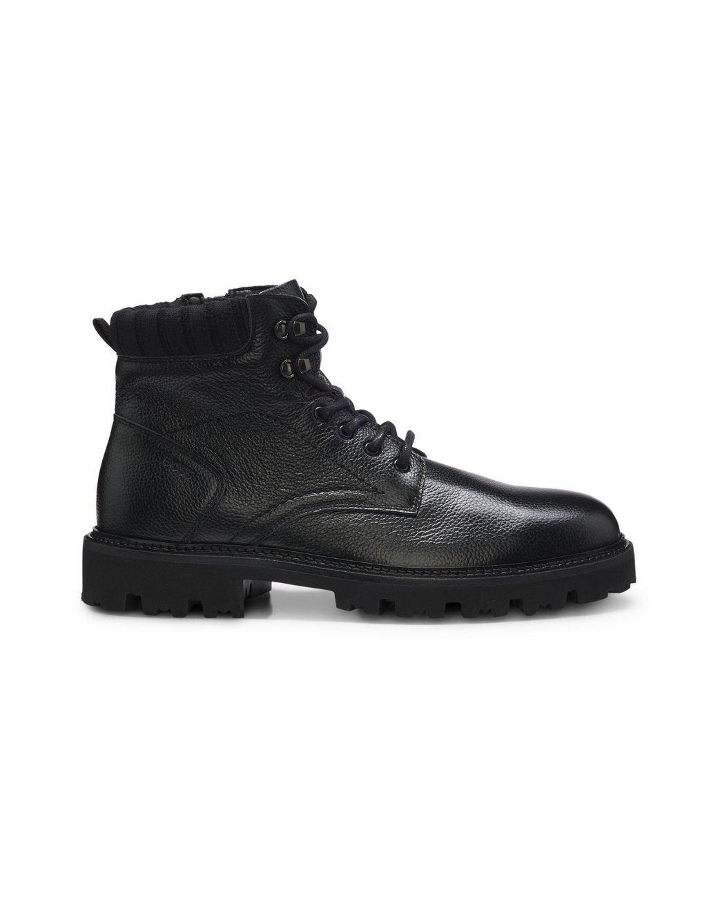 Stivali Stringati di Boss in Black da Uomo
