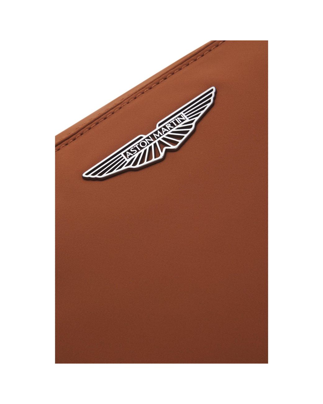 Boss Brown X Aston Martin Crossbody Bag With Special Branding for men