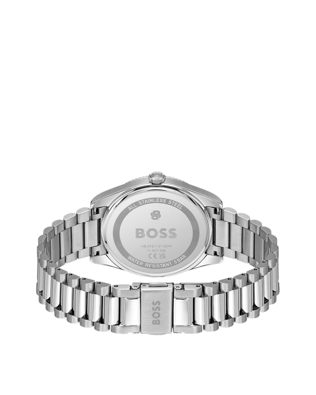 Boss Cheswick-Horloge Met Blauwe Wijzerplaat En Gegroefde Lunette in het Blue voor heren