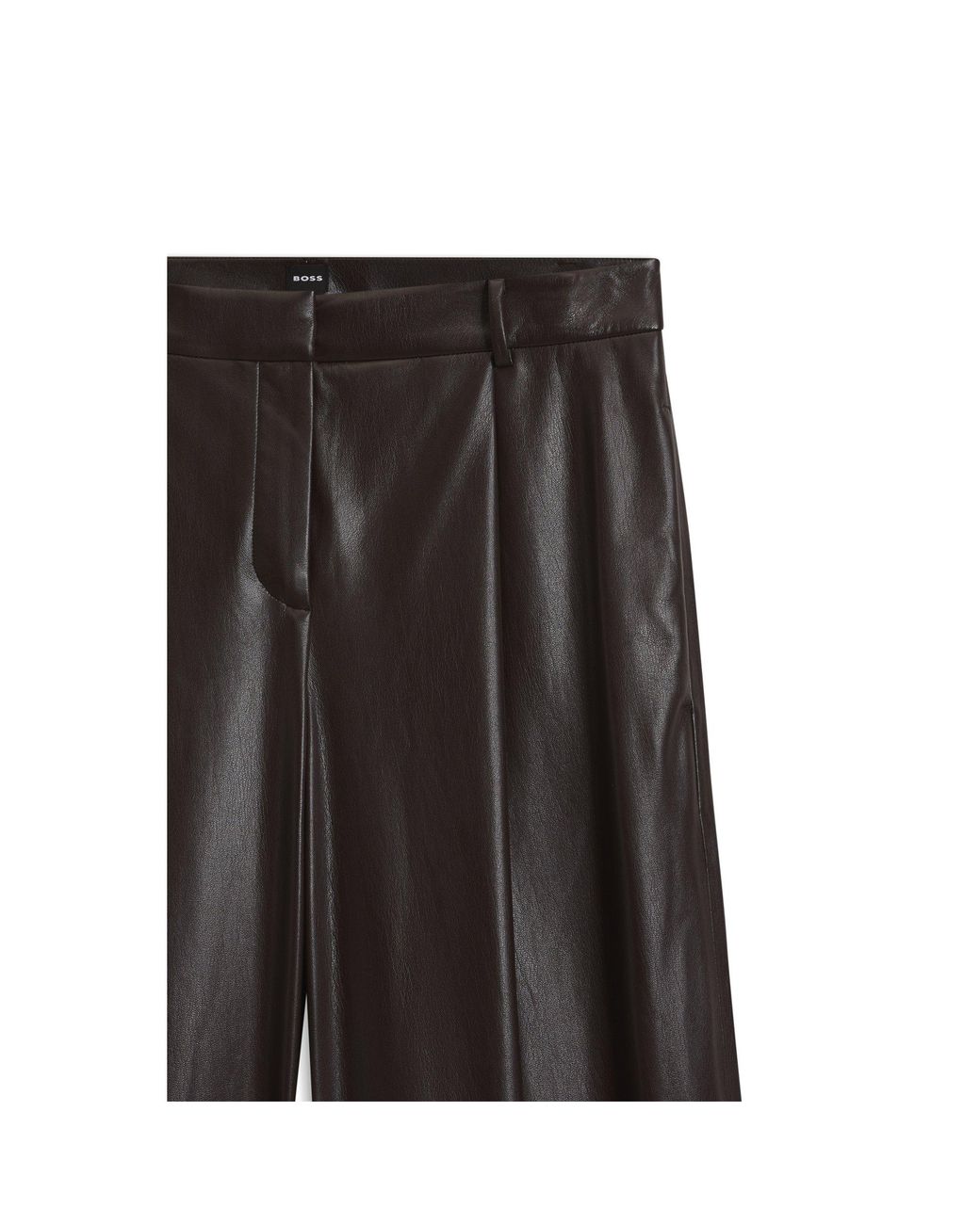 Boss Black Wide-Leg Trousers