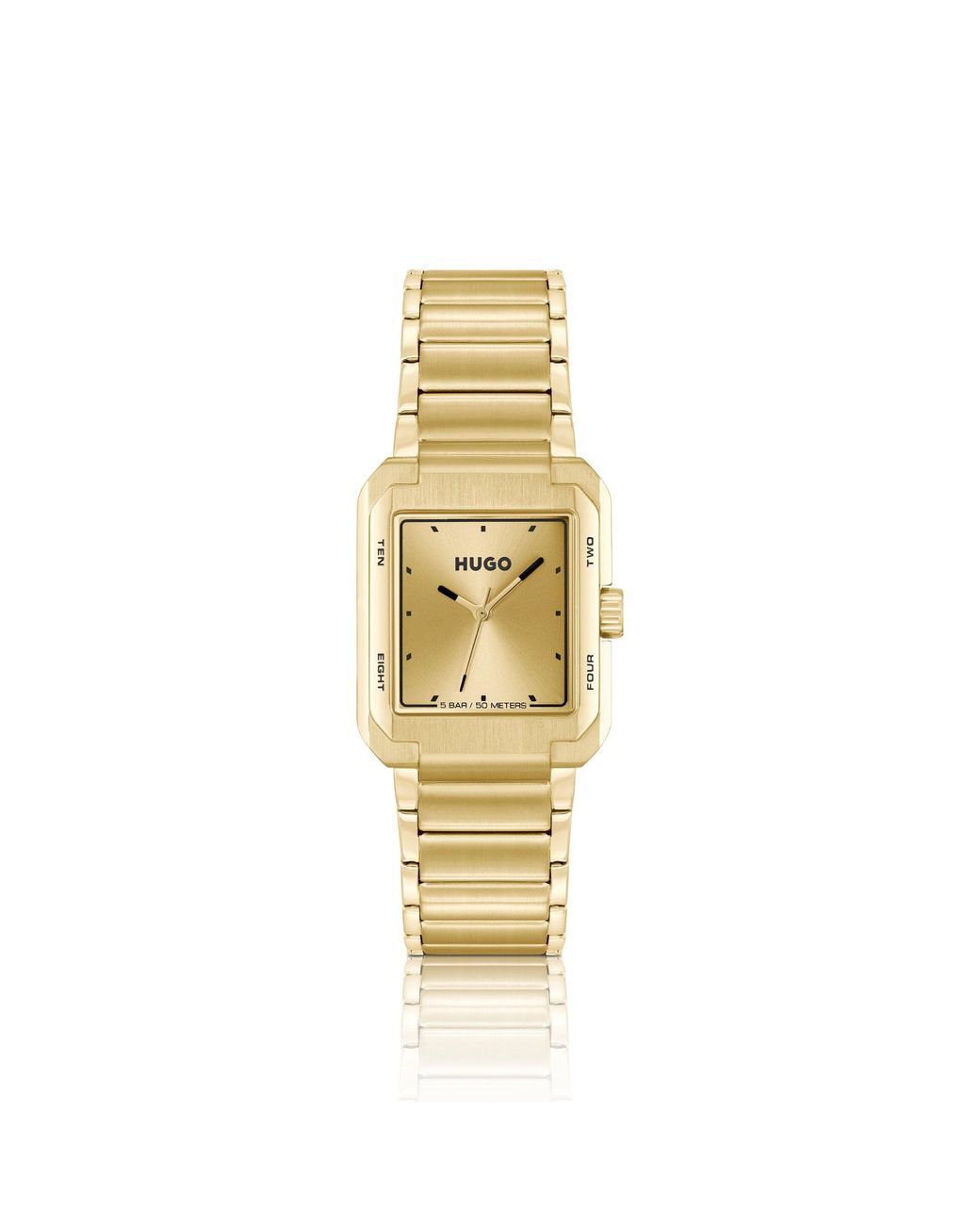 HUGO Metallic Tone Watch for men