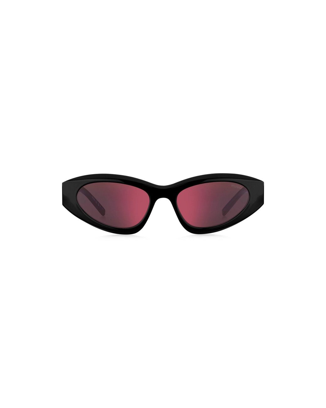 HUGO Red Sunglasses With Beaded Chain for men
