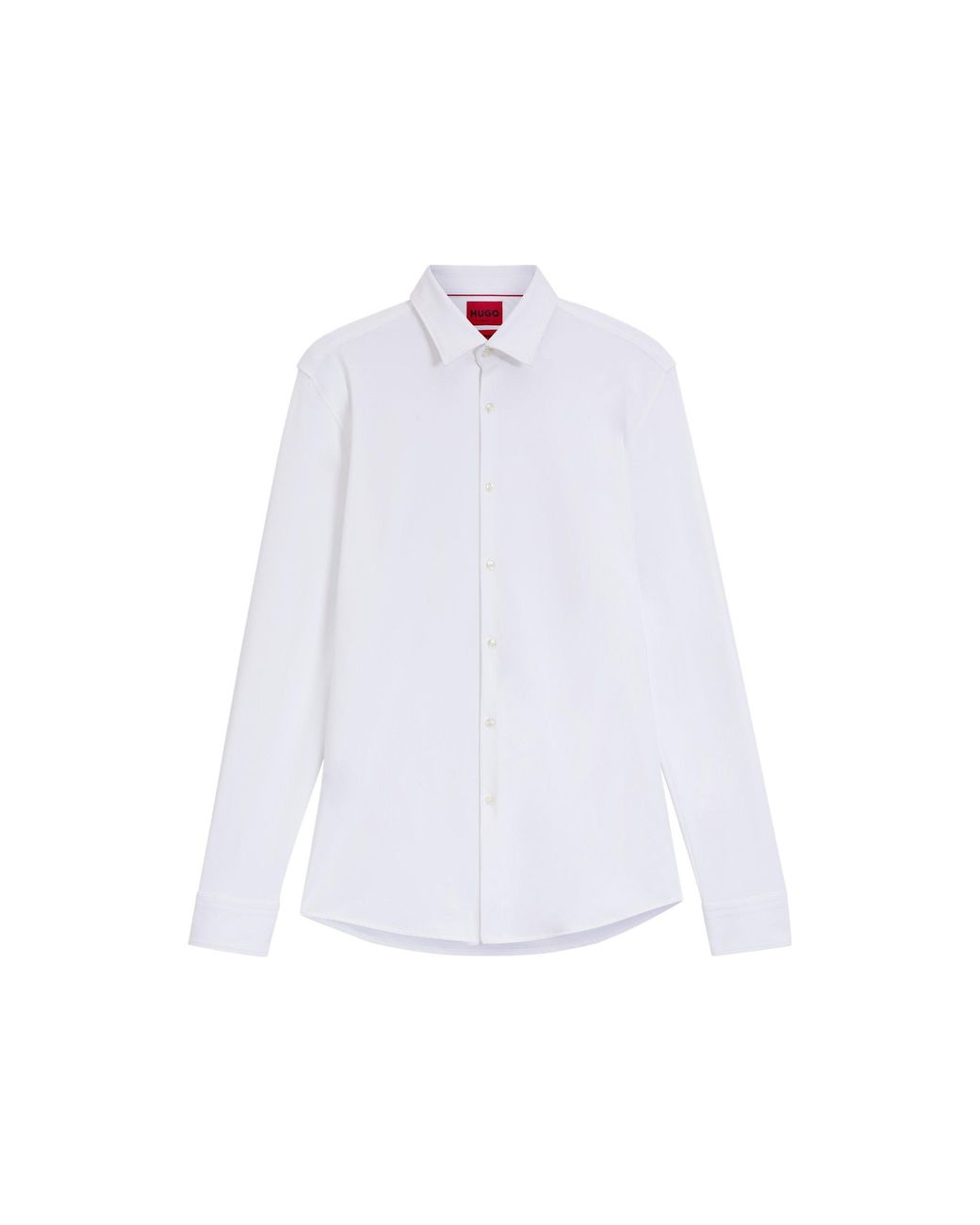 HUGO White Slim-Fit Shirt for men
