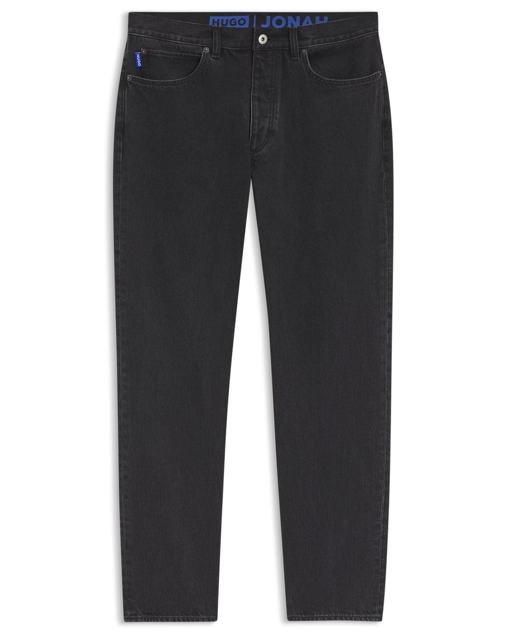 Vaqueros Regular Fit En Denim HUGO de hombre de color Blue