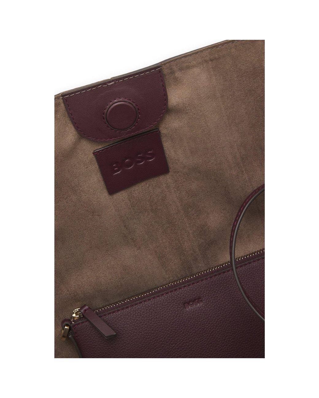 Boss Brown Tote Bag