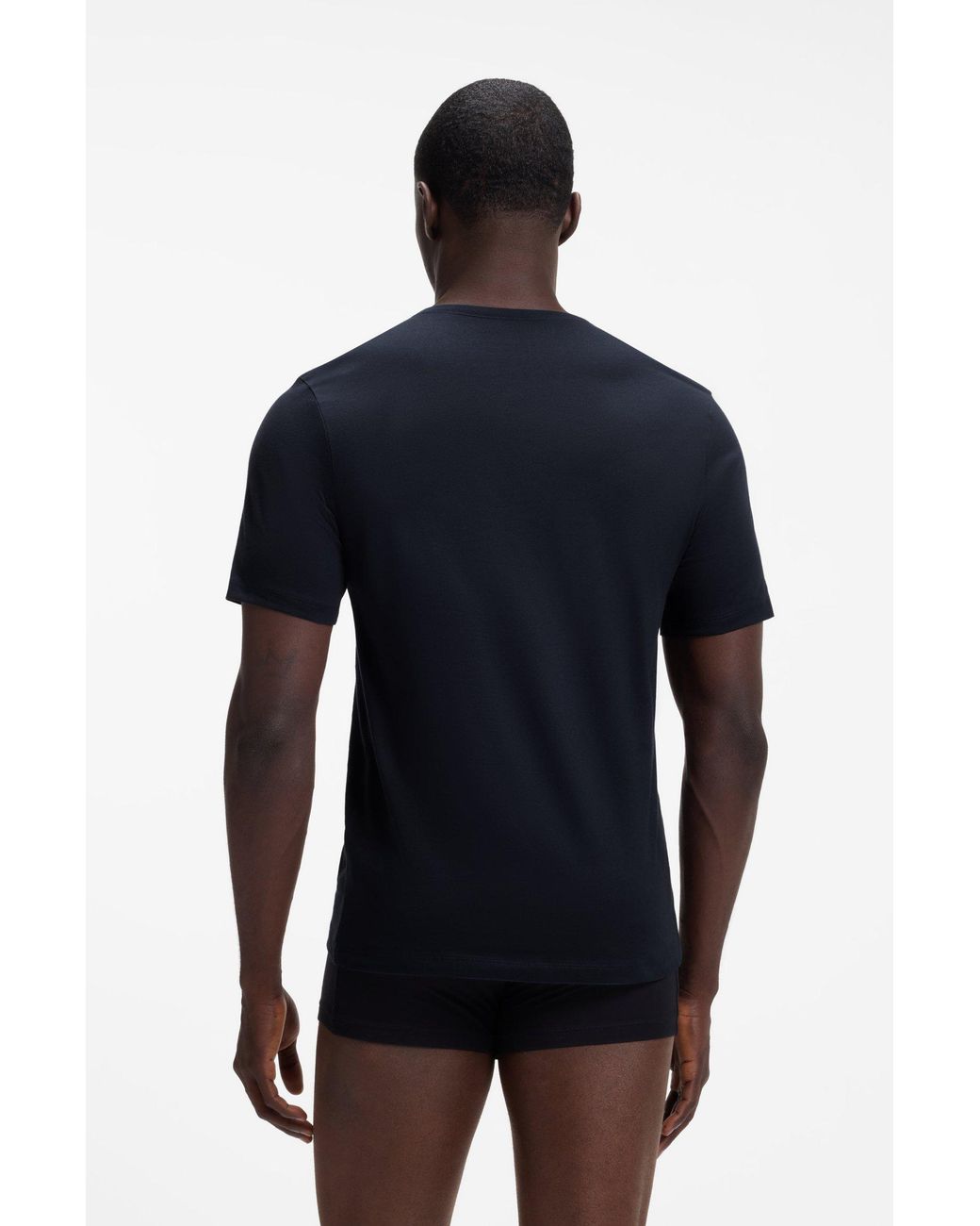 Boss Set Van Drie Katoenen T-Shirts in het Red voor heren