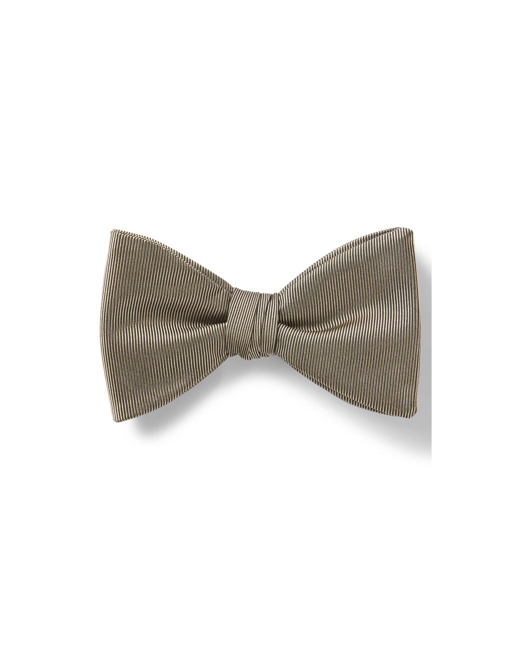 HUGO Gray Pre-Tied Bow Tie for men