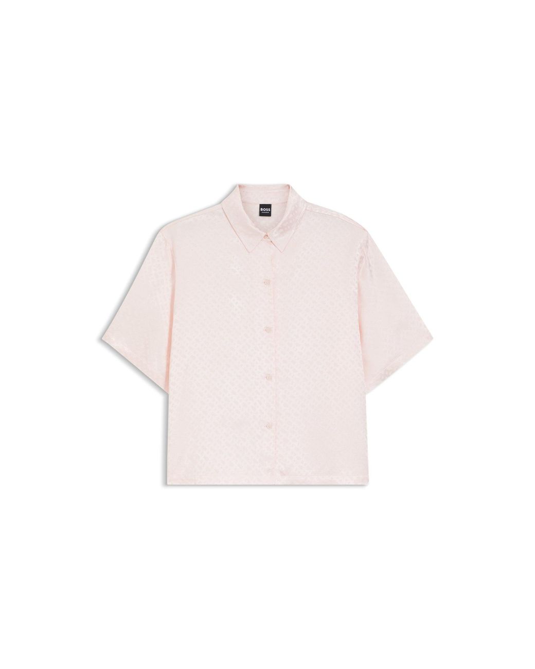 Boss Pink Pyjama Shirt