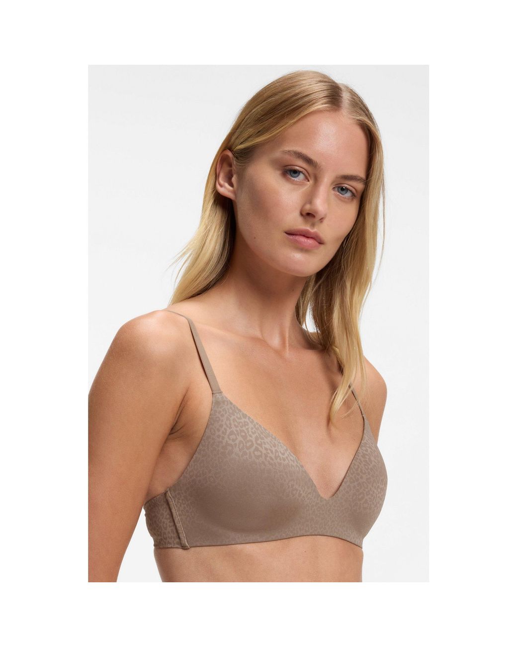 HUGO Brown Stretch Bra