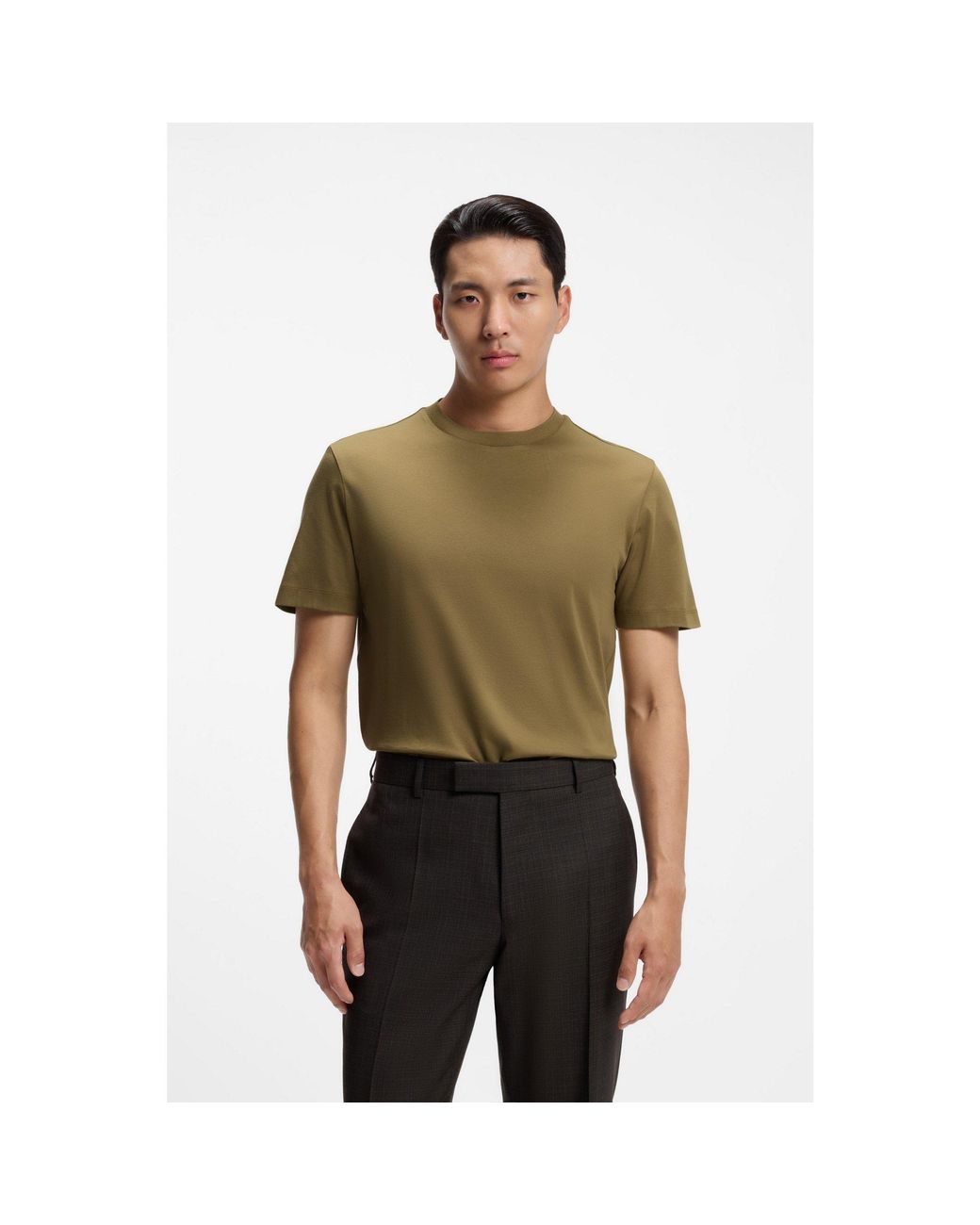 Boss Green Crew-Neck T-Shirt for men