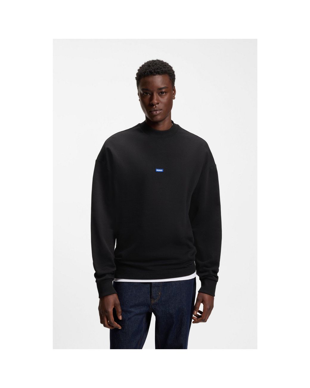 HUGO Black Nedro Jersey for men