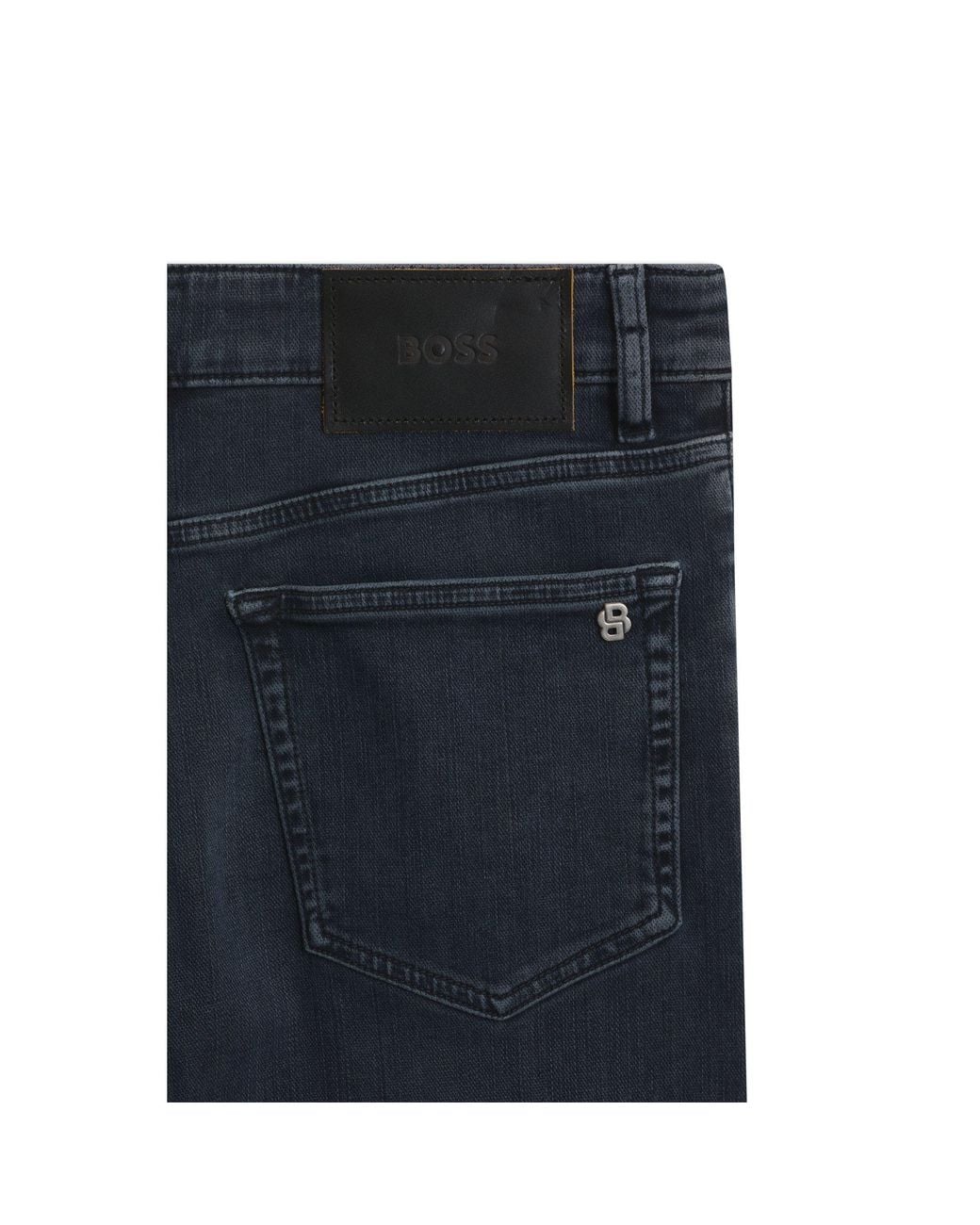 Boss Blue Ogden Regular-Fit Jeans for men