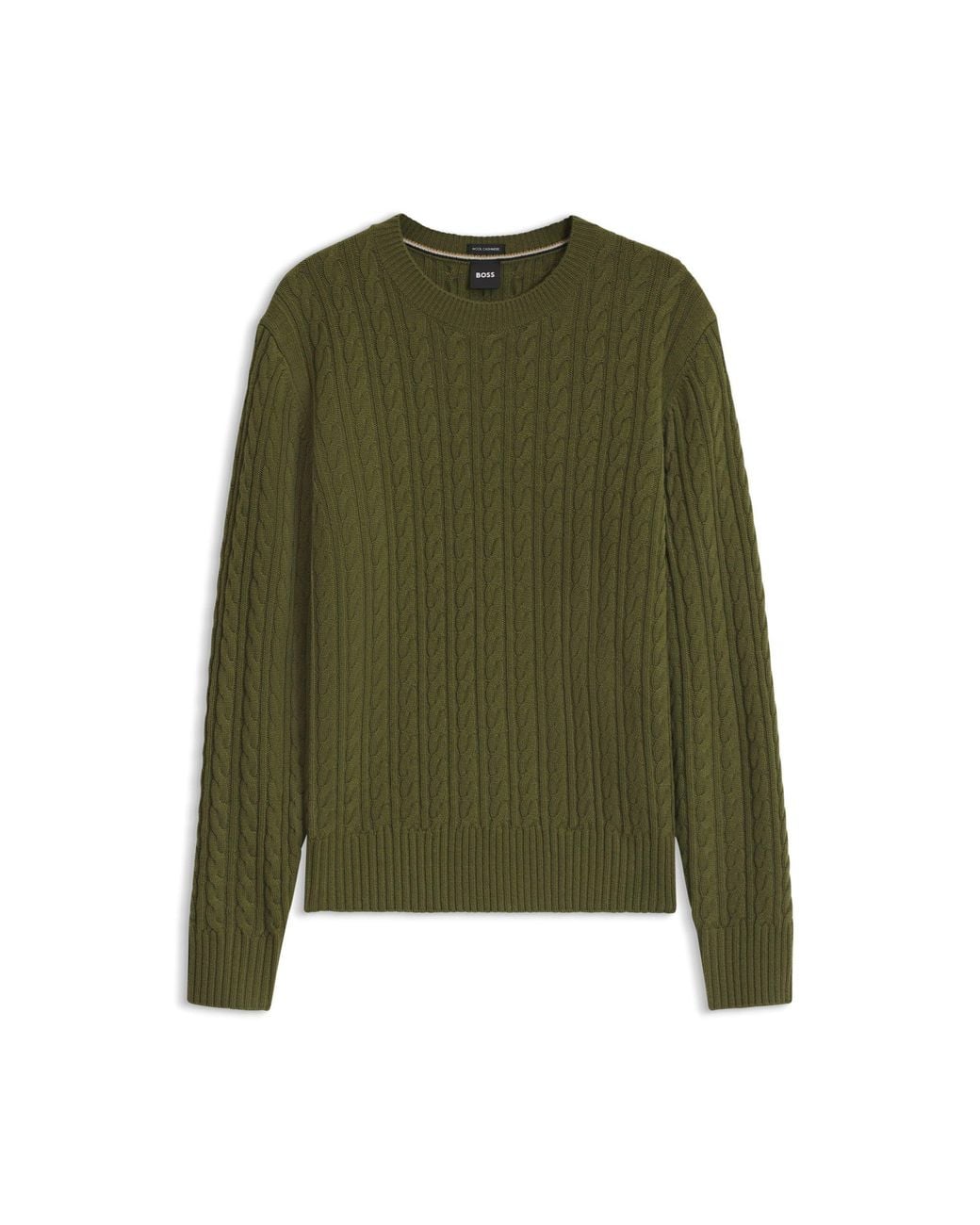 Boss Green Cable-Knit Sweater for men