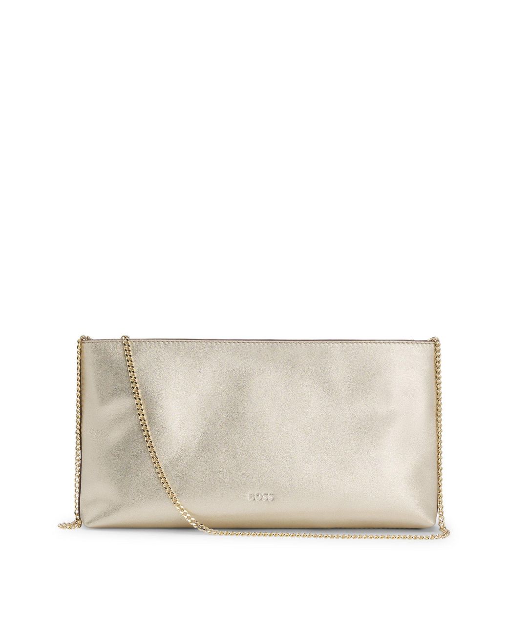 Borsa Clutch di Boss in Natural