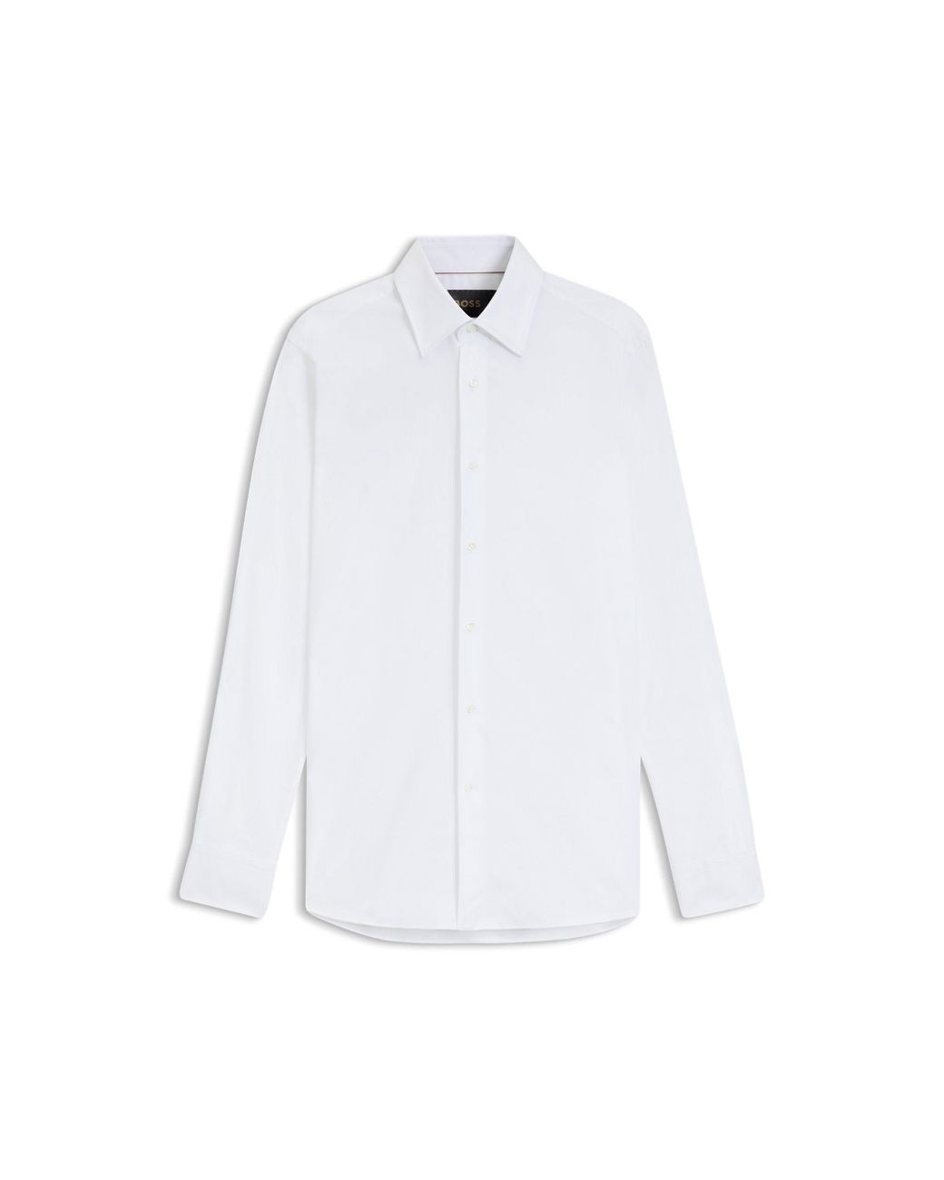 Boss White Slim-Fit Shirt for men