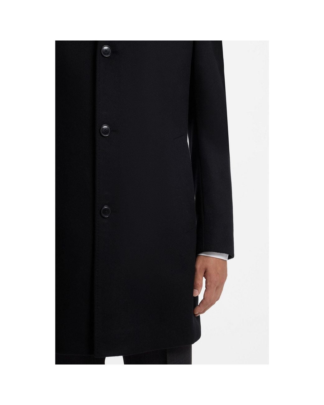 Boss Black Slim-Fit Coat for men