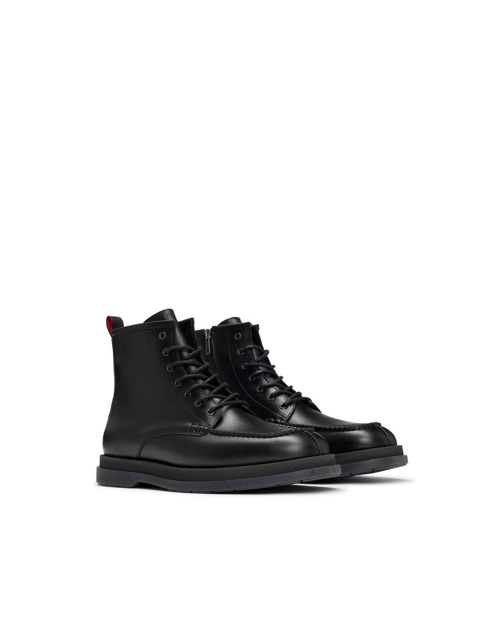 hugo-Black-Leather-Lace-Up-