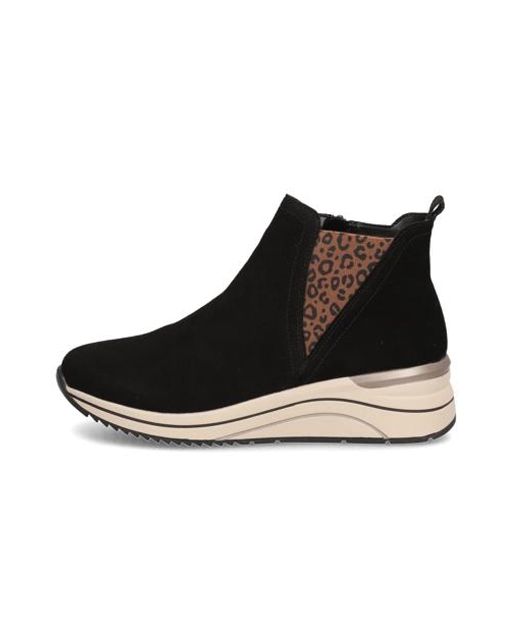 Remonte Black Sneaker Mid Cut