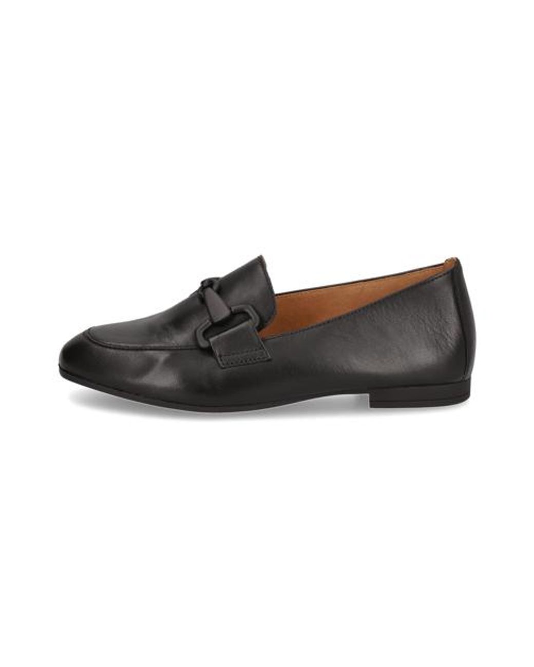 Gabor Black Glattleder Slipper