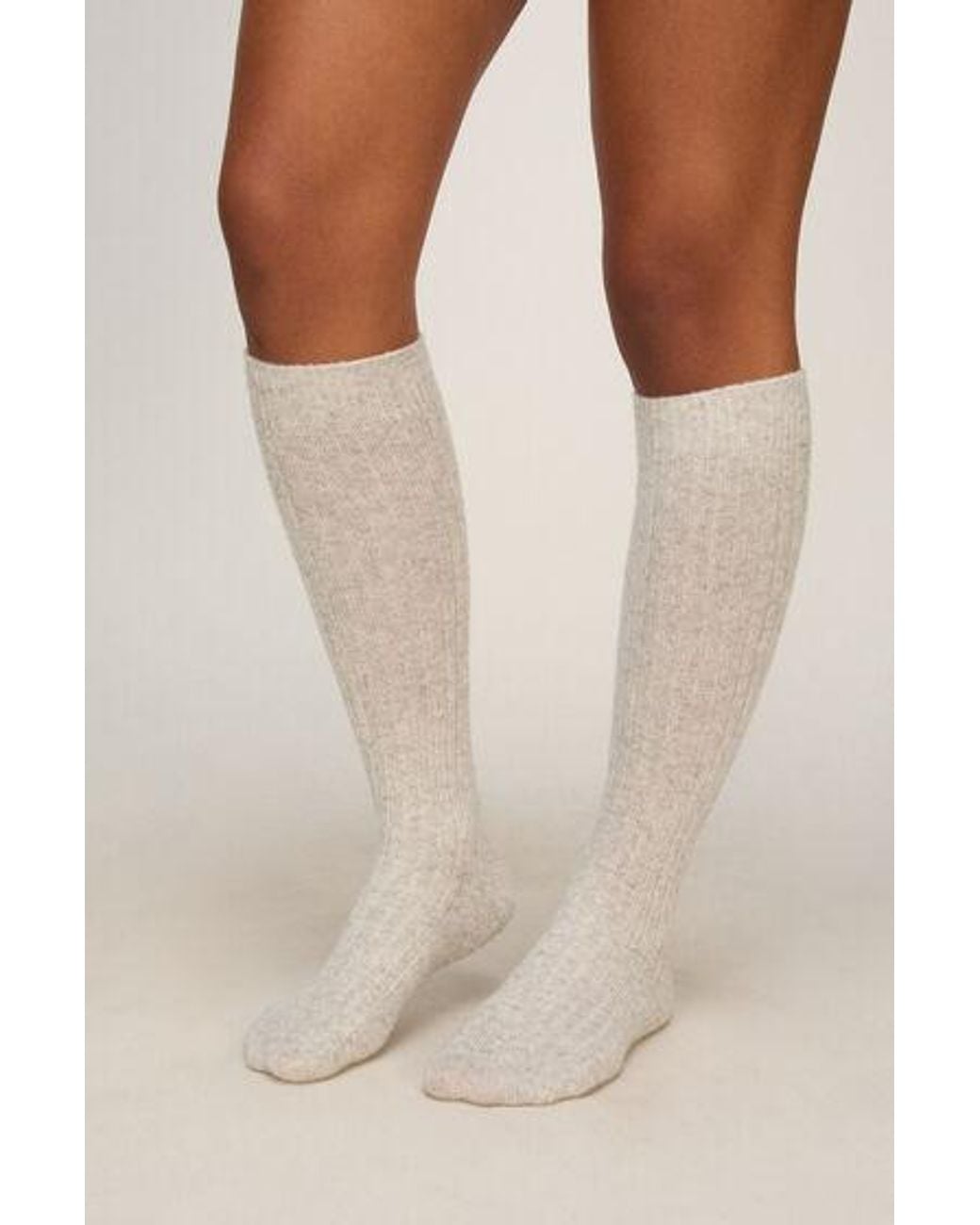 Hunkemöller Natural Cashmere Blended Socks