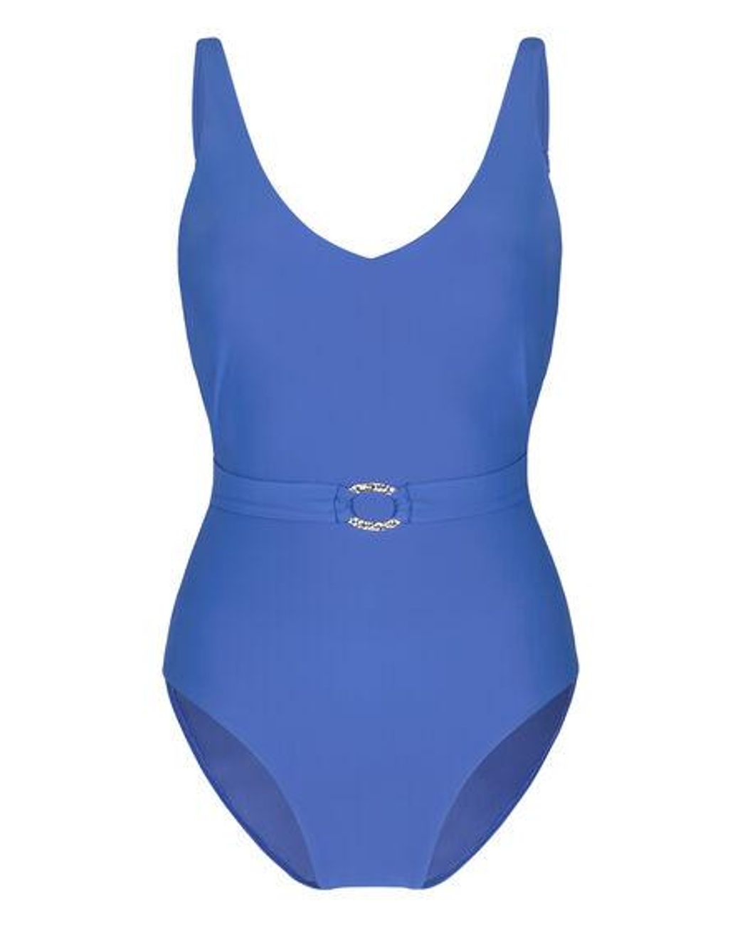 Hunkemöller Badpak Luxe in het Blue