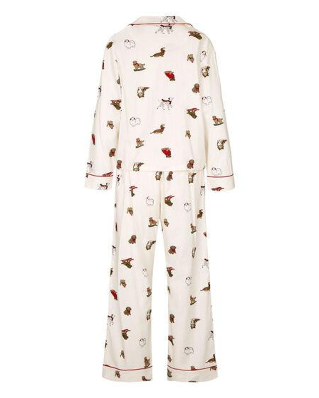 Hunkemöller Natural Flannel Pyjama Set