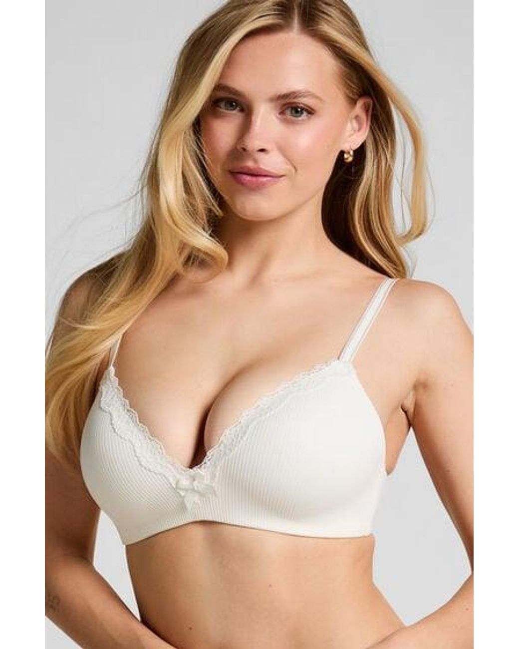 Hunkemöller Brown Lola Padded Non-Wired Bra