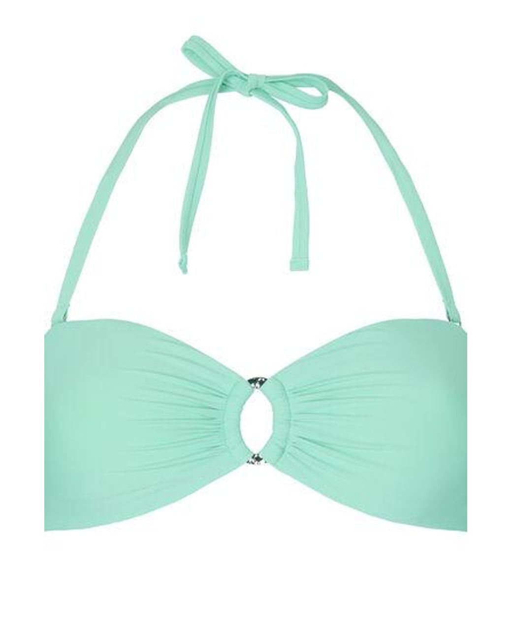 Hunkemöller Green Luxe Bandeau Bikini Top
