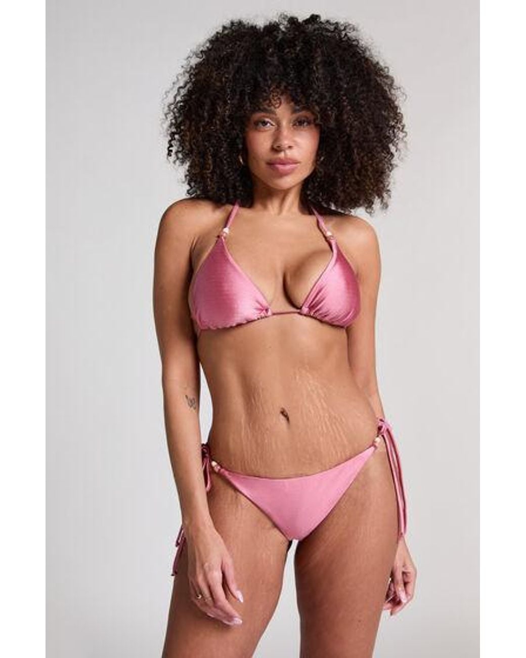 Hunkemöller Pink Kallua Bikini Bottoms