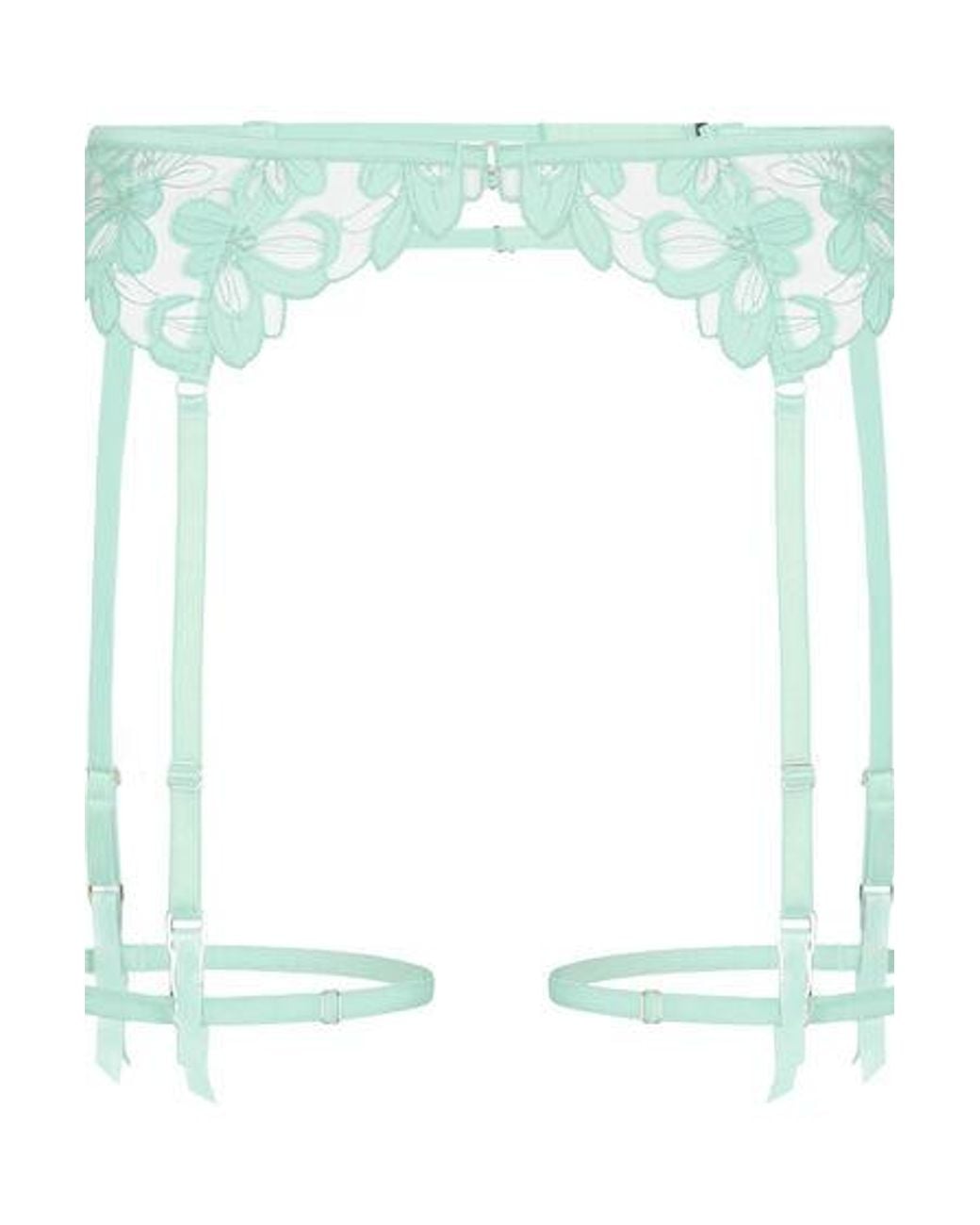 Hunkemöller Green Suspenderbelt Beatrice