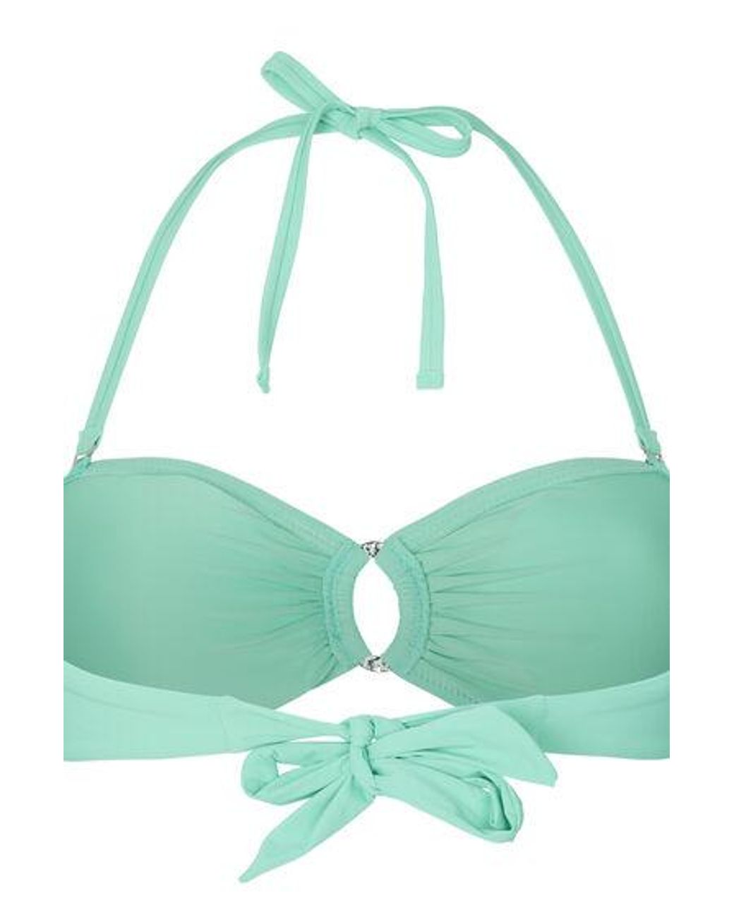 Hunkemöller Green Luxe Bandeau Bikini Top