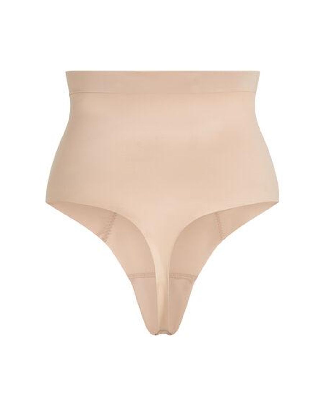 Hunkemöller Brown Sculpting Scuba High Waisted Thong