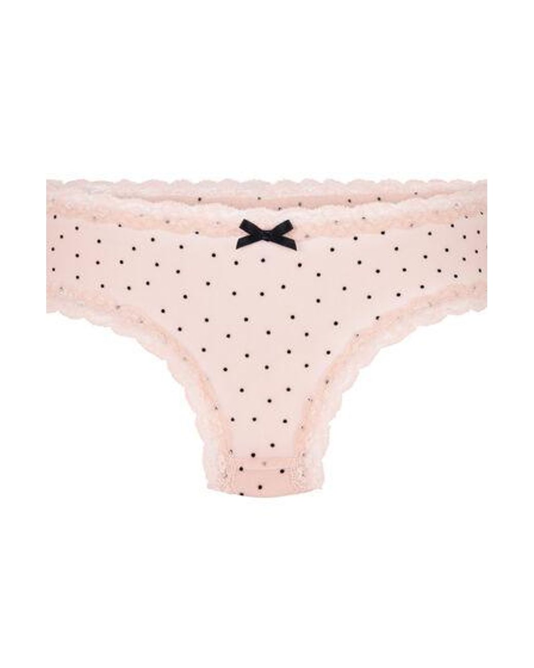 Hunkemöller Natural V-Shape Brazilian Dot Flock
