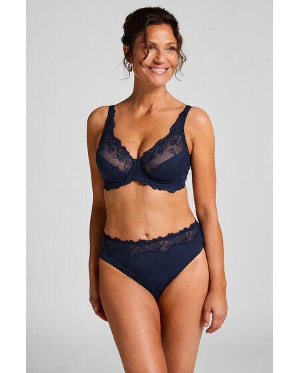 Hunkemöller Blue Diva High Knickers