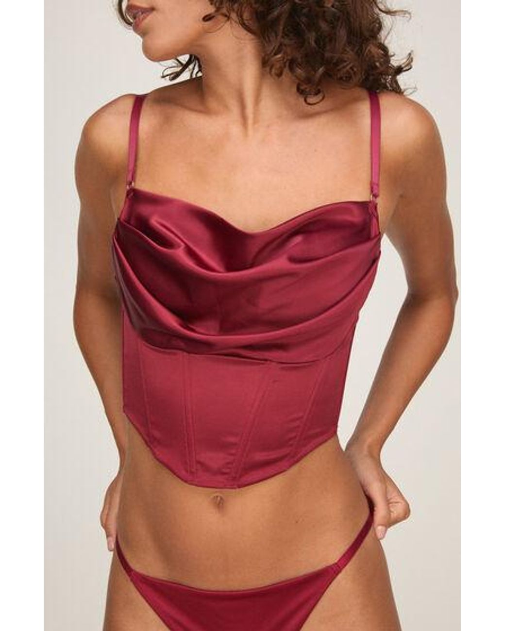 Hunkemöller Bustier Senara in het Red