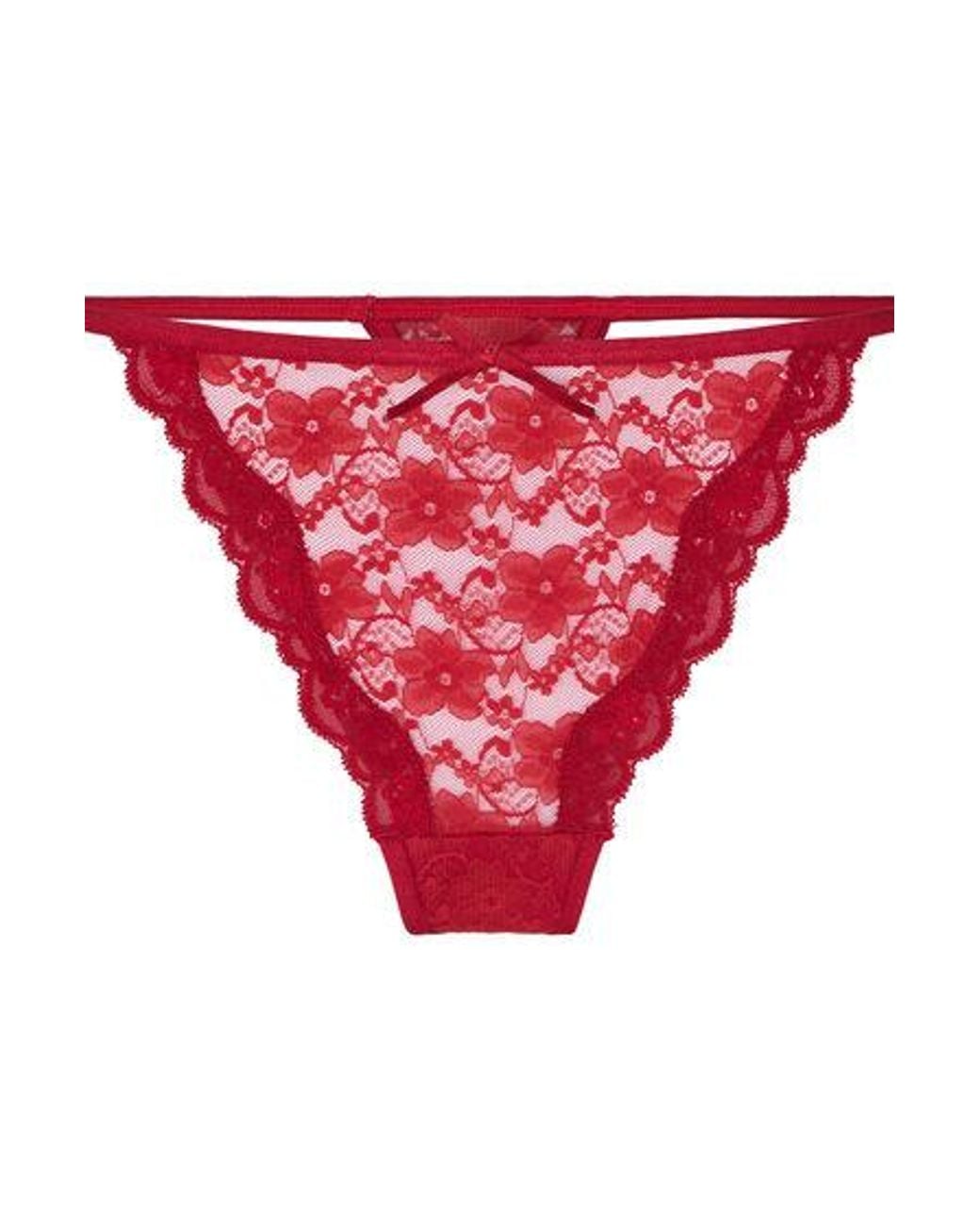 Hunkemöller Red Mini Thong