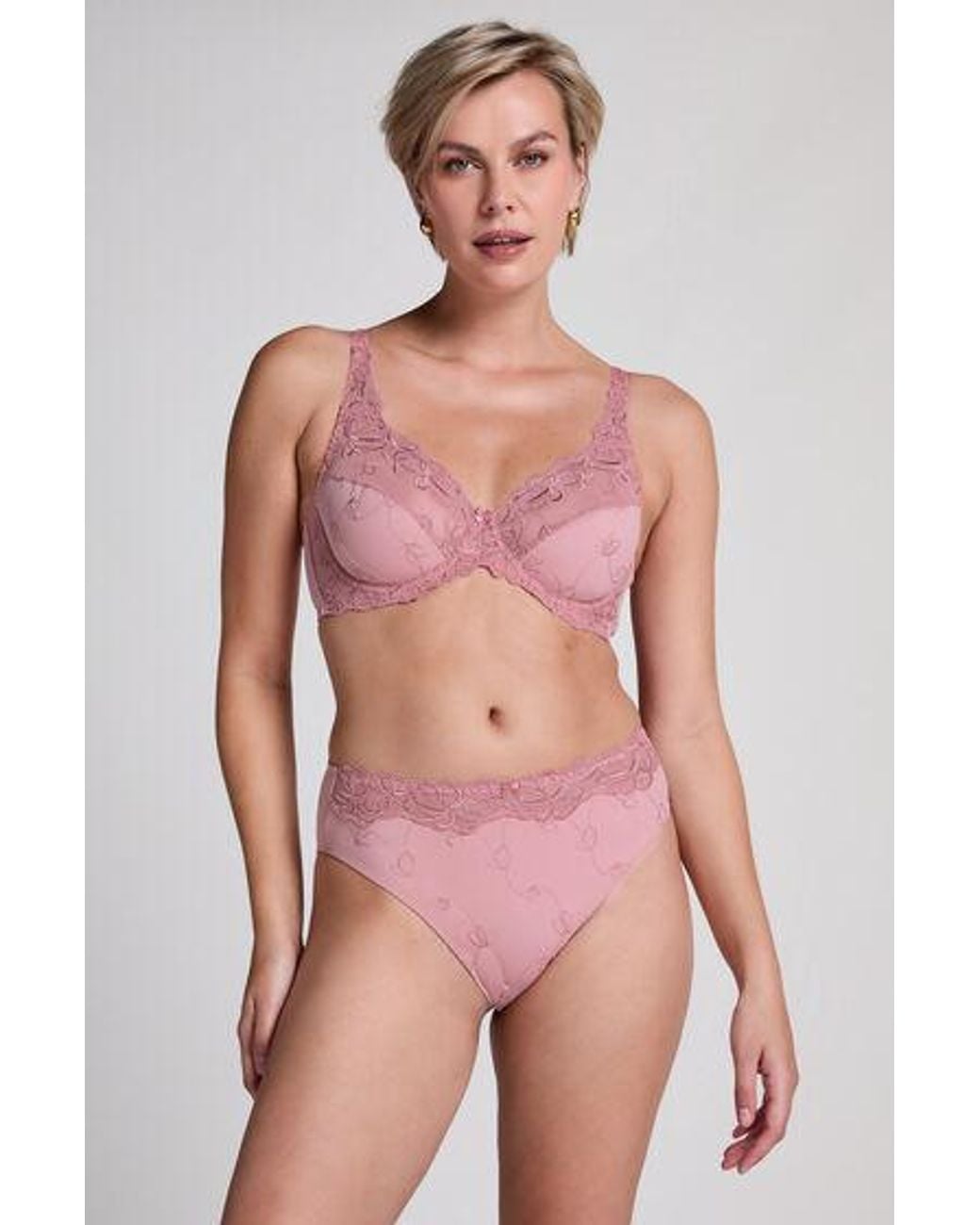 Hunkemöller Pink Diva High Knickers